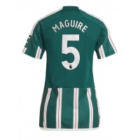Manchester United Harry Maguire #5 Udebanetrøje Dame 2023-24 Kortærmet